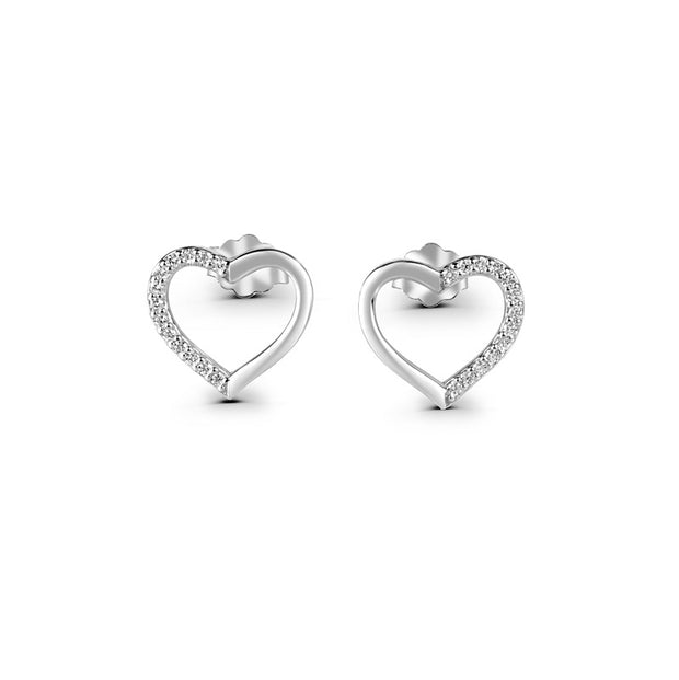 Pendientes  Amore Bianco